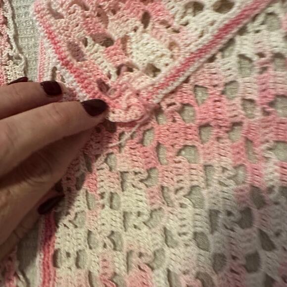 Set of 3 Handmade Crochet Assorted Pink Doilies | Cottagecore - Picture 5 of 7